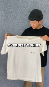 Weerstand Ind - Cotton Combed T-Shirt Kaos Polos Oversize Broken White 20s