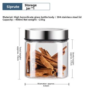 Sealed Spice Storage Container Set