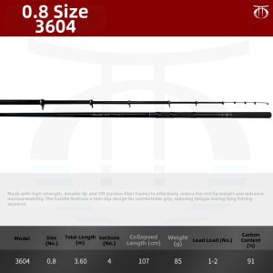 Ultra Light Surf Fishing Rod