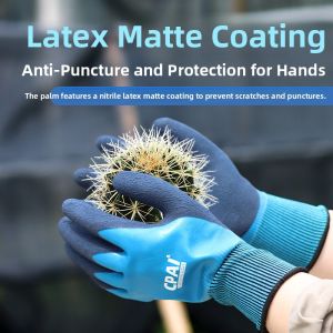 MONLEYTA | German Gardening Gloves Waterproof Anti-Thorn Floral Art Rose Planting Weeding Special Use Gloves For Harvesting And Flower Care