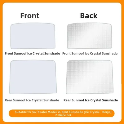 For Tesla Model Y & 3 Window Sun Shade Curtain