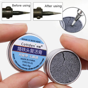 Electrical Soldering Iron Tip Refresher Non-stick Tin Solder Cream Clean Paste for Oxide Head Resurrection Oxidative Activator