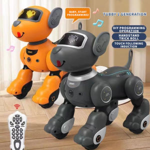 CEVENNESFE Intelligent Robot Dog Somatosensory Touch Song Dance Programming Remote Control Robot Childrens Toy