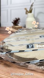 Kertas Bungkus Bunga Naga Coklat & Variasi