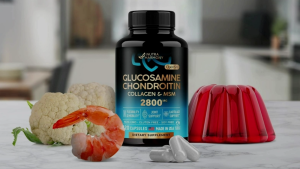 Glucosamine Chondroitin with Collagen - Joint Support Supplement - Vitamins Made in the USA - 2800mg