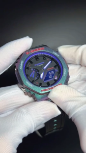 CASIO G-SHOCK นาฬิกาผู้ชาย รุ่น GA-2100AH-6A ซีรีส์ 2100 วัสดุเรซิ่น จีช็อค