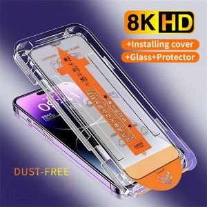 กระจกนิรภัย สําหรับ Samsung Galaxy A56 A55 A54 A53 A52 A51 A50 s A36 A35 A34 A33 A32 A31 A30 A26 A25 A24 A23 A22 A21s A20 s A16 A15 A14 A13 A12 A11 A06 A05 s A70 A71 A72 A73 4G 5G S20 S23 S24 fe คลิกเดียวติดตั้ป้องกันหน้าจอ