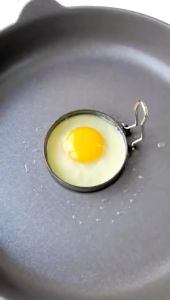 Fried Egg Shaper Ring Stainless Steel Pancake Maker Mold Non Stick Metal Kitchen Creative Fried Egg Tool Baking