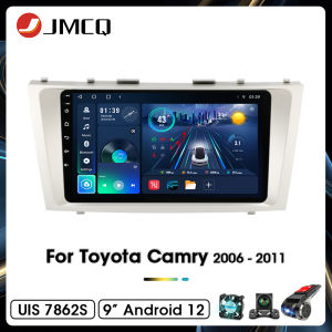 JMCQ 9" Android 12 Car Radio Multimedia Video Player 2 Din For Toyota Camry 2006 2007 2008 2009 2010 2011 Navi Head Unit Carplay