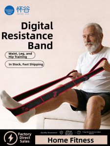 HUAIGU | Resistance Strengthening Leg and Glute Muscle Exercise Stretching Band