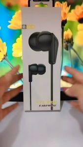 Handsfree AB-14 Stereo Earphone + Mic Headset Extra Bass Sound Music Universal