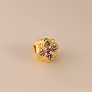 Chow Sang Sang 周生生 V&A The Art of Nature 999 Gold Charm 94302C (Bracelet Not Included)