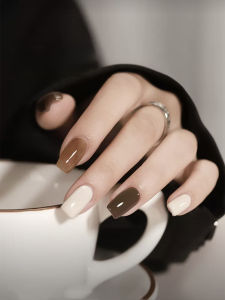 ยาทาเล็บเจล TC 2025 สีไวท์เทนนิ่ง แมยลลาร์ด เนลส์ ออทัมน์ เวสเทิลด์ สีช็อกโกแลตคาราเมล สีนมชา สีน้ำตาลกาแฟ สำหรับตกแต่งเล็บ 1 ชิ้น