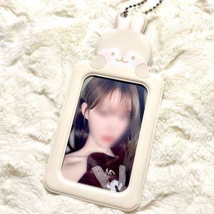 Ducky World Adorable Animal 3-Inch Korean Weekly Photo Small Card Holder Campus Lunch Card Pendant Fandom Pursuit PVC Material