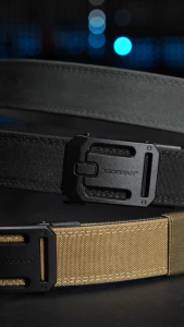 IDOGEAR Tactical 1.5" Belt with Black Color Buckle Quick Release Sturdy Adjustable Ratchet Hard Nylon Tactical Belt 3447