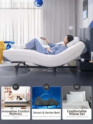 TEMPUR | Smart Sleep System Mattress with Lift and Massage Function