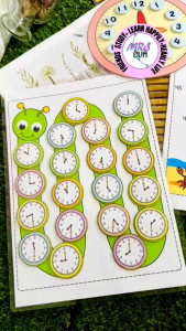 Sun | Math Time Learning | Age 6-9 | Preschool Learning | 时间 & 时钟