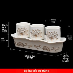 WANGJIXIANG | Bộ Đồ Cúng Phật