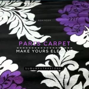 Karpet Permadani Paris size 167 x 230 cm Anti Slip VARIAN Pilih motif