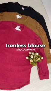 DEEM PROMOSI HEBAT BULAN RAMADAN Muslim Blouse Womens Long Sleeved Shirts