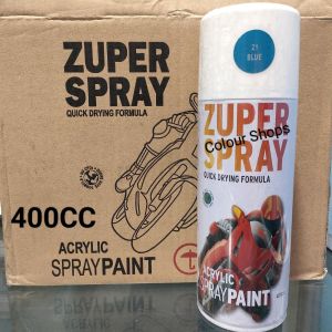 Cat Semprot Pilok Zuper Spray Paint Pilox 400cc Black Doff Dop Glossy Metalik Metalic Mengkilap White Silver Red Merah Blue Biru Hitam Putih kuning Clear Pernis 40 39 36 4 6 1139 23 41 9 21 540 400 cc
