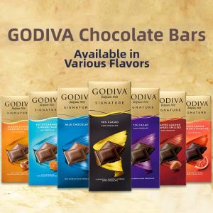 Godiva | Imported Large Bar Chocolate with Sea Salt Almonds and Cocoa