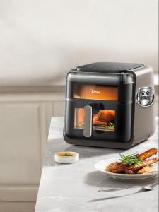 Midea | Steam Hot Air Fryer Visualization No-flip Home Large Capacity