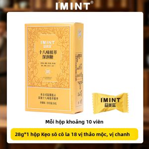 IMINT | Kẹo Dưỡng Ẩm Sâu Từ Thảo Mộc Không Đường