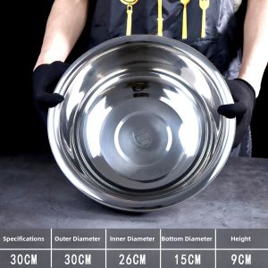 TEKANAI | 304 Stainless Steel Deep Multi-use Basin Large Round