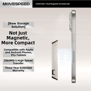 MOVESPEED | Magnetic Stable High-Speed Portable SSD 1T/2T