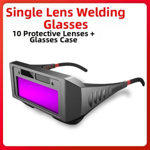 TIANXINHANYOU | Auto Darkening Solar Powered UV Protection Welding Goggles