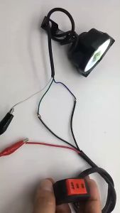 Saklar Lampu Motor 3 Kabel Model Stang untuk Kontrol Lampu Jauh dan Dekat Praktis dan Awet