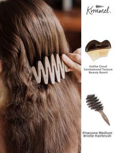 KRRAMEL | Natural Tibetan Horn Face Gua Sha Scraper