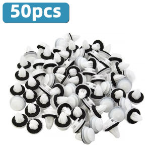 Lanke 20/50/100PCS Universal Auto Fastener Clip Door Plate Decoration Bumper Interior Trim Fixing Rivet For Bmw E36 E34 E46 MINI