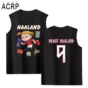 Cool Cotton Sleeveless T-shirt for Football Fans