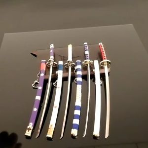 One Piece สมาธิ ดาบซามูไร ดาบคาตานะ ดาบ ดาบพิฆาตอสูร ดาบของเล่น ของเล่น ดาบไม้ จำลองด้วย COSER 77 จัดส่งจากประเทศจีน