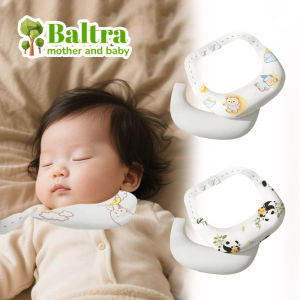 Baltra Baby Pillow Sleep Comfort Nursery Pillow with Ergonomic Neck Support Cotton Pillow with Removable Cover