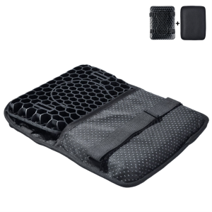 3D Honeycomb Seat Cushion Motorcycle TPE Honeycomb Structure Shock Breathable Comfort Relief Pressure Universal Seat Cushions