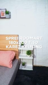 Sprei Homemade Microtex 180x200 Tinggi 25 Seprai Karet Keliling