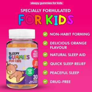 SLEEPY GUMMIES Membantu Tidur Malam Dengan Lena Insomnia Stress Anxiety Gummy Original HQ
