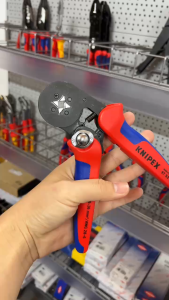 Knipex 97 53 04 Kìm bấm cos vuông 008 – 16 mm² dùng cho đầu cos pin rỗng