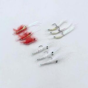 Bimoo 4/6 Chiếc Nước Ngọt Nước Mặn Tôm Bay Nhanh Chìm Scuds Mồi Cho Cá Xương Cá Hồng Cá Hồi Cá Chép Câu Cá Đại Dương Bãi Biển Sông Hồ