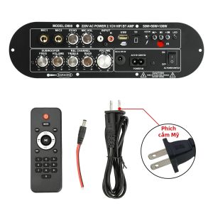 diymore | D800 Bluetooth Bảng Mạch Khuếch Đại 2.1 Kênh 50W + 50W + 100W Công Suất Cao DIY AMPL Mô Đun Cho Âm Thanh Gia Đình DC12-19V/AC110-220V