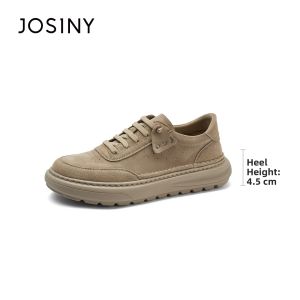 Josiny | Retro Durable Leather Mens Work Shoes