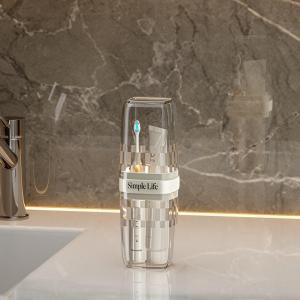 ⚑1Pcs Transparent Portable Toothbrush Toothpaste Storage Case For Family Travel Outdoor Business Trip Use