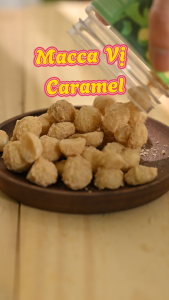 Hạt Macca Vị Caramel nhẹ nhàng Giòn Tan Hộp 100gr