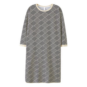 Miiow | Sweet Style Pure Cotton Lightweight Short Sleeve Womens Nightgown Comfortable Breathable Home Clothes Adorable Spring Sleepwear