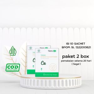 Kalsium Murni Herbal China Tianshi Nutrient Calsium Powder 1 Box Isi 10 Sachet