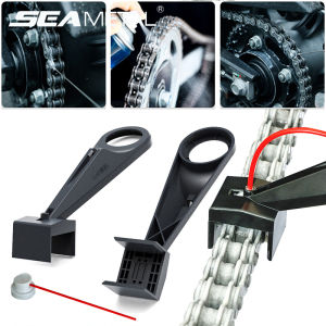 SEAMETAL Lubricant Straw Holder Positioner Applicator Motorcycle Chain Lube Oiler Mess-Free Motorcycle Chain Wax Chain Cleaner