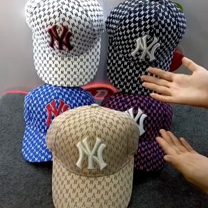 Topi Baseball Fashion NY MLB Elegan Wanita Pria High Quality Import